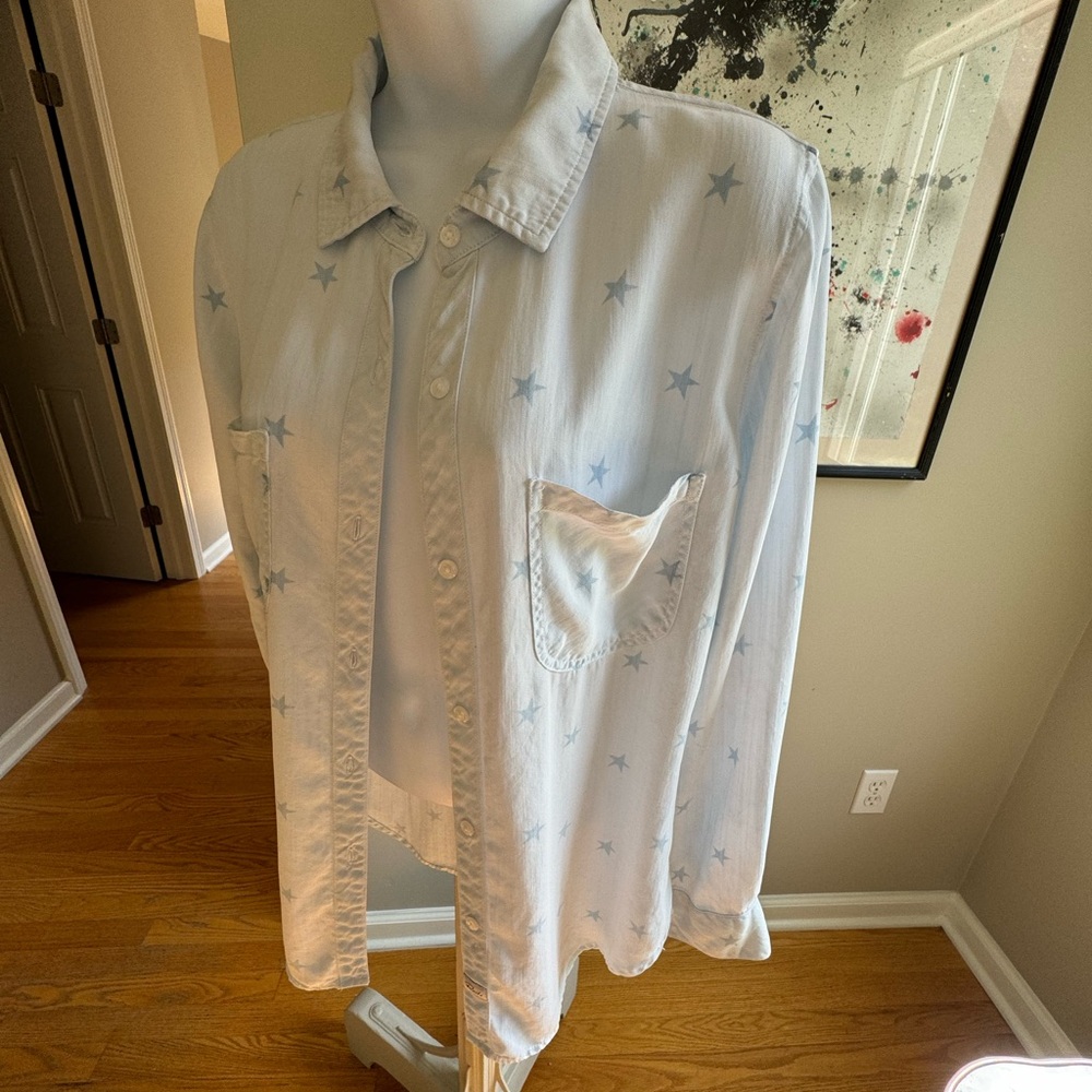 RAILS LONG SLEEVE BLOUSE - Picture 4 of 10